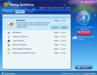 Rising Antivirus 2009 screenshot